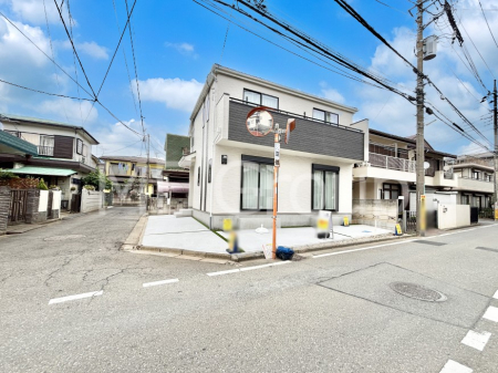 現地外観写真　堂々完成！！ ここから始まる新生活を応援いたします！ 