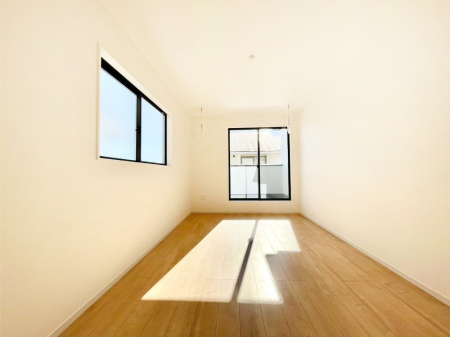 子供部屋　子ども部屋にぴったりの明るい空間。