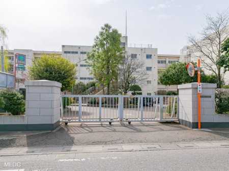 周辺環境　中学校 1100m 所沢市立柳瀬中学校