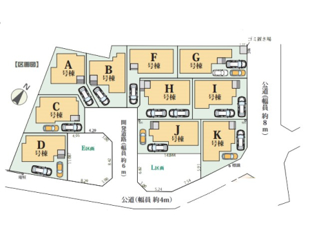 間取り図（販１戸建）　区画図