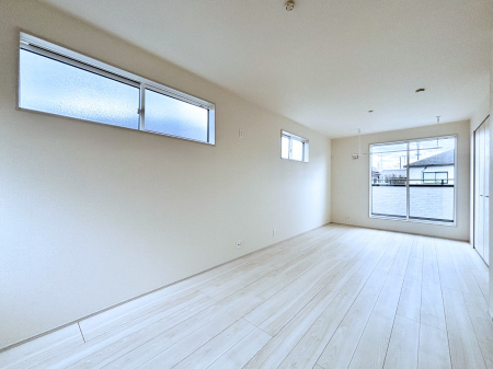 寝室　将来は２部屋にすることもできるので子供部屋としてもご利用いただけます。