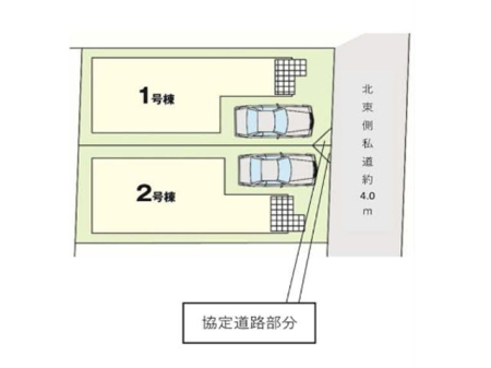 間取り図（販１戸建）　区画図