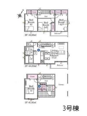 間取り図（販１戸建）　間取り