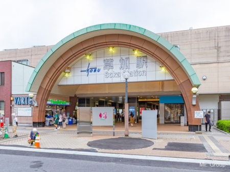 周辺環境　駅 2940m 東武鉄道「草加」駅