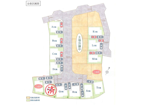 間取り図（販１戸建）　区画図