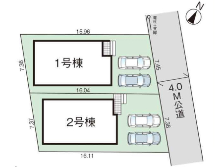 間取り図（販１戸建）　区画図