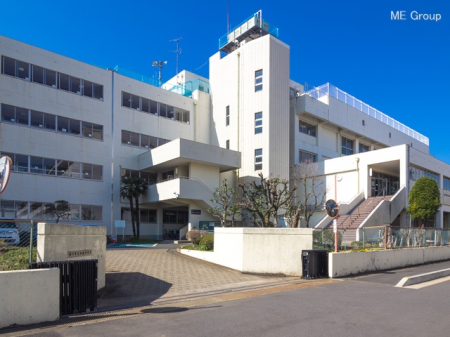 周辺環境　中学校 1000m 桶川市立加納中学校