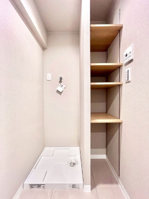 その他内観　便利なリネン庫で、スッキリした使いやすい洗面室に  