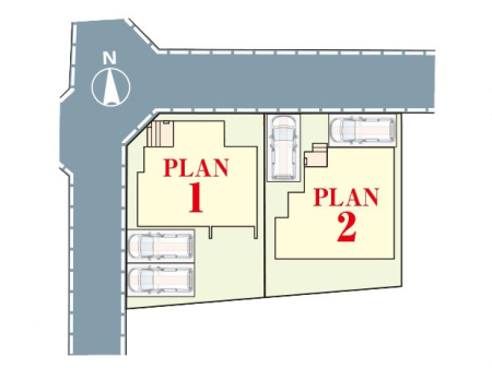 間取り図（販１戸建）　区画図