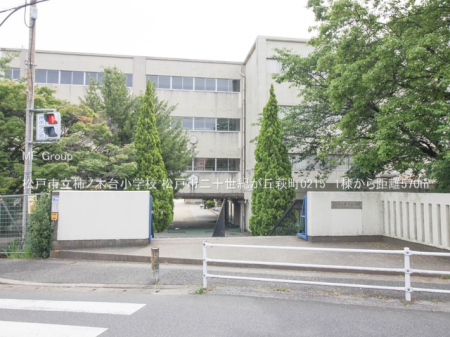 周辺環境　小学校 570m 松戸市立柿ノ木台小学校