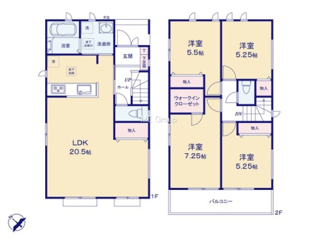 間取り図（販１戸建）　間取り