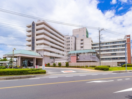 周辺環境　病院 800m 越谷市立病院