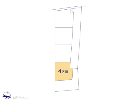 区画図　図面と異なる場合は現況を優先