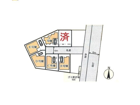 間取り図（販１戸建）　区画図